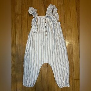 Quincy Mae Striped Jumpsuit